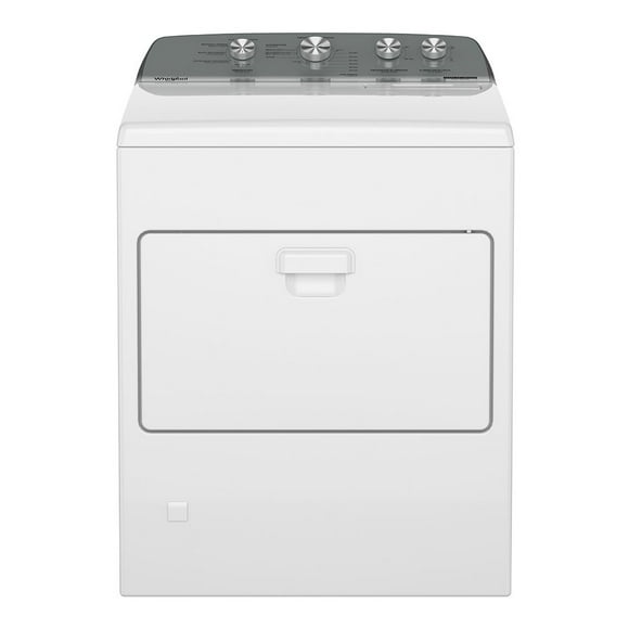 Secadora Whirlpool de Gas 22 kg Blanca 7MWGD22TLRW Automática Carga superior