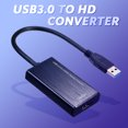 thumbnail image 2 of Adaptador Convertidor USB3.0 a HD Resolución 1920 * 1080 Conectar PC portátil a TV Proyect Eccomum Adaptador de datos, 2 of 5