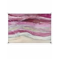 thumbnail image 2 of Sun Shade Sail 8x10Ft Abstract Purple Gradient Beach Ocean Wave Oil Painting Uv Block Sunshade Canopy Outdoor Shade Cover Rectangle Shade Cloth For Patio Garden Yard Deck Pergola, 2 of 6