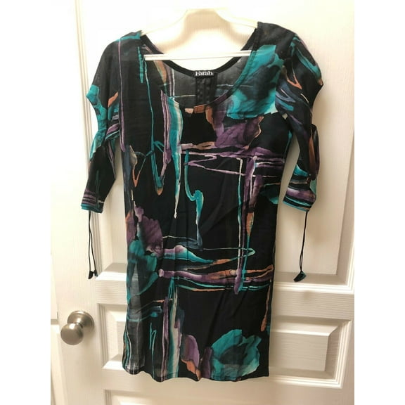 100% Cotton Swiss Voile Black Printed Pakistani Indian Shalwar Kameez Xs S 3pcs New