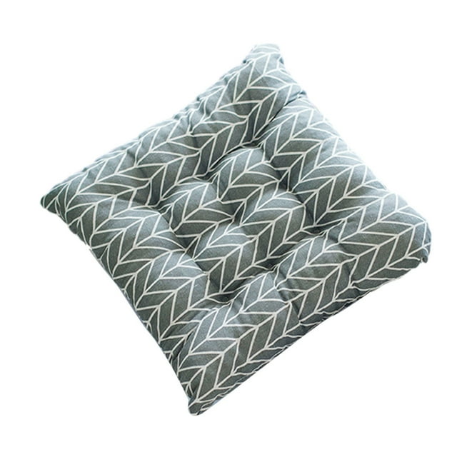Bewildely Cojín para silla para una amplia aplicación, decoración y cómoda, cojín cuadrado para silla, transpirable Decoración del hogar raya de sauce