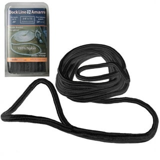 Luxtrada Pack of 2 Bungee Dock Lines for Boat Shock Absorb Dock Tie Mooring  Rope Boat Accessories 4-5.5 ft 