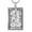 Silver, variant on TEAMER Skeleton Tarot Card Necklace Stainless Steel Amulet Marigold Tarot Card Major Arcana Necklaces for Women Men