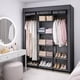 thumbnail image 1 of Closet Armable de Tela AGBOX Negro | Organizador de Ropa y Zapatos con Estructura Metálica | Ropero Portátil Ahorra Espacio Fácil de Armar, 1 of 10