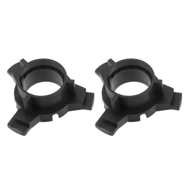 H7 Low Beam Car LED Headlight Lamp Bulb Base Holder Adapter Socket Retainer para KIA K3 K4 K5 Forte Sorento Sportage R Coupe Grand Black 1 par