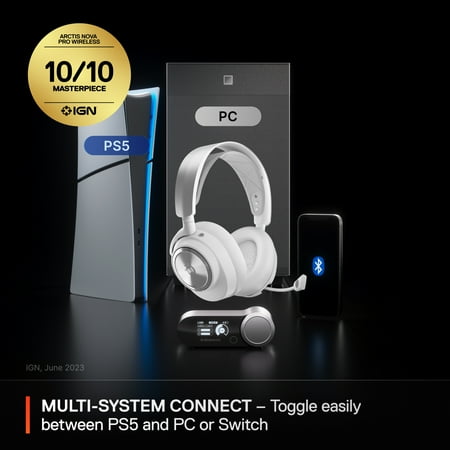 ARCTIS NOVA PRO WIRELESS P WHIT WHITE