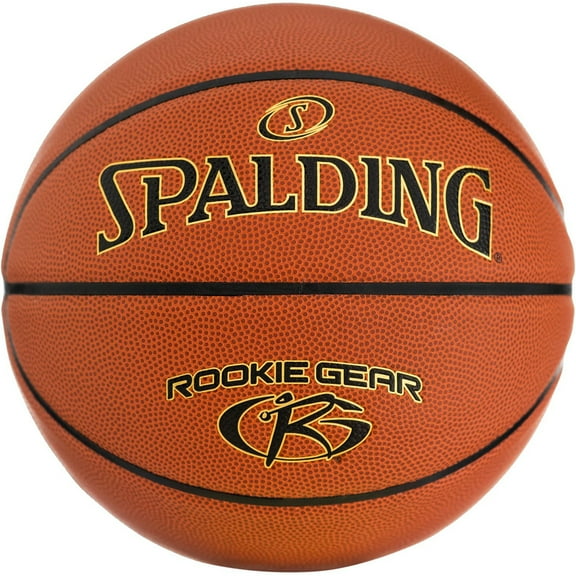 Spalding 27.5" Rookie Gear Youth Indoor/Outdoor Basketball - Brown