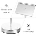 thumbnail image 3 of EeaseCA 1Pc Useful Table Cards Holder Stainless Steel Menu Cards Holder Restaurant Supply, 3 of 8