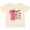 Natural, variant on Inktastic Pink Sloth 1st Birthday Girls Baby T-Shirt