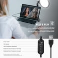 thumbnail image 4 of Kit de luces para selfies para teléfono de escritorio Neewer Basic 7 10W R06, 4 of 8