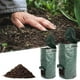 thumbnail image 5 of Paquete de 2 bolsas de abono orgánico de 15 galones y 34 galones, contenedores de abono para jardín, bolsas de abono reutilizables de polietileno para e, 5 of 7