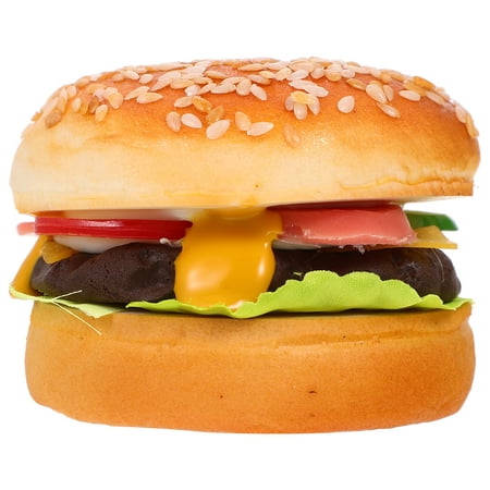 

NUOLUX Artificial Simulation Burger Model Fake Burger Decors Bakery Photography Prop