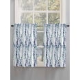 thumbnail image 5 of Blue Weeping Eucalyptus Living Room Curtains 2 Panel, Spring Summer Farmhouse Leaves Cafe Window Treatment, Farmhouse Bedroom Bathroom Kitchen Curtains Drapes 104"x45", 5 of 6