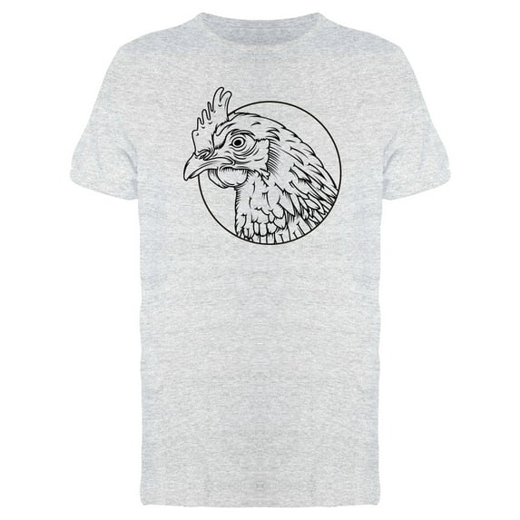 Cool Chicken Doodle Sketch Tee Men's -Image by Shutterstock