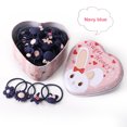 thumbnail image 4 of SPRING PARK 20Pcs Hair Band Rabbit Flower for Women Girl Ties Rope Elastic Hairband Ponytail Holder, 4 of 8