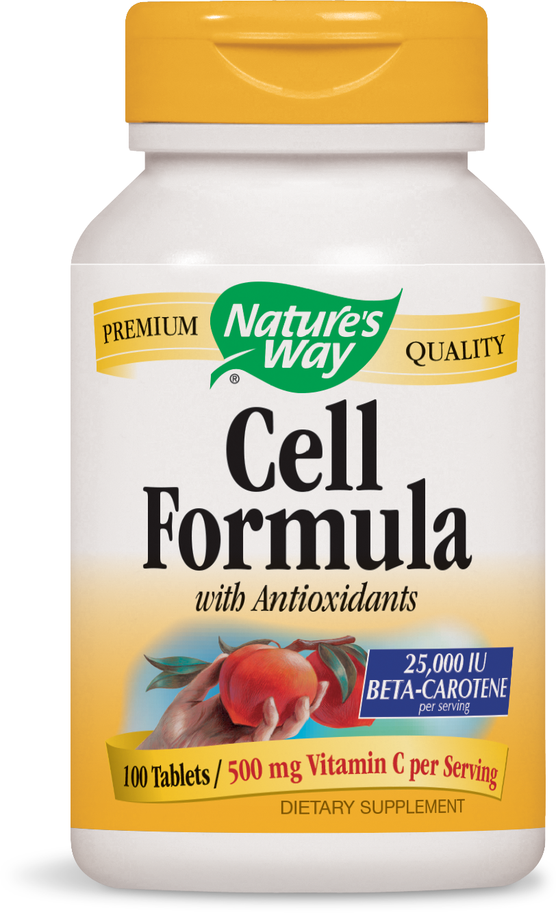 Nature's Way Cell Formula with Antioxidants Tablets, 100 Ct