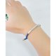 thumbnail image 3 of Pulsera de cuero para hombres, pulsera trenzada de cuero genuino, pulseras para hombres, pulsera con inicial de cuero negro, regalos de joyería para hombres y niños, 3 of 5