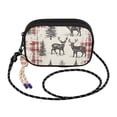 thumbnail image 2 of FORMRS Mini Crossbody Bag for Women Adjustable Rope Shoulder Casual Phone Purse, Beige Deer, 2 of 7