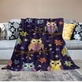 thumbnail image 2 of Nawypu Owl Blanket Gifts for Adult &amp; Kids, Soft Warm Fuzzy Plush Blanket ", Cozy Flannel Throw Blanket for Bed/Couch/Office/Camping, 2 of 6