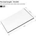 thumbnail image 5 of Reflector fotográfico plegable 3 en 1 (negro/blanco/plata) Reflector de luz A3 Tablero reflectante plegable Reflector plegable de cartón para joyas, cosméticos, alimentos, 5 of 5