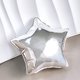 thumbnail image 2 of Bolsos de noche LinDeJuan con forma de estrella para mujer en acrílico plateado con mini cadena, 2 of 4