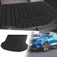 thumbnail image 1 of Unique Bargains Flat Face Cargo Liner Rear Trunk Mat Trunk Cargo Luggage Boot Tray Mat Vertical Stripes Pattern for Kia Seltos 2021-2024 Anti-Slip, 1 of 7