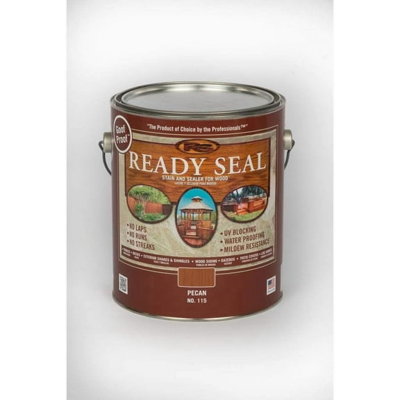 Ready Seal Goof Proof Semi-Transparent Pecan Oil-Based Wood Stain and Sealer 1 gal.4