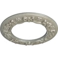 thumbnail image 3 of Ekena Millwork 12 1/4"OD x 7 1/2"ID x 7/8"P Ribbon with Bow Ceiling Medallion (Fits Canopies up to 7 1/2"), Hand-Painted Flash Gold, 3 of 6