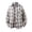 White, variant on Everyday Wear for Men Casual Long Sleeve Checkered Shirt with Classic Collar and Button Details for All Seasons
