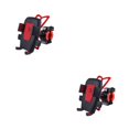 thumbnail image 4 of Greeniant Soporte para bicicleta para teléfono Soporte ABS Soporte para motocicletas de 360 ​​​​grados Soporte para teléfonos celulares para Rojo 2piezas Greeniant CBP490712, 4 of 5