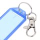 thumbnail image 4 of Blue Plastic Name Keys ID Tags Label Luggage Suitcase Bag Keyring Keychain, 4 of 5