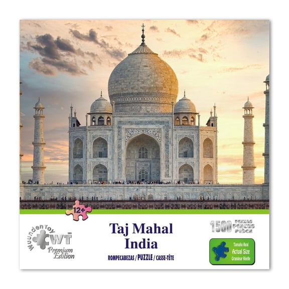 Rompecabezas Wuundentoy Taj Mahal India Premium Edition 1500 Piezas