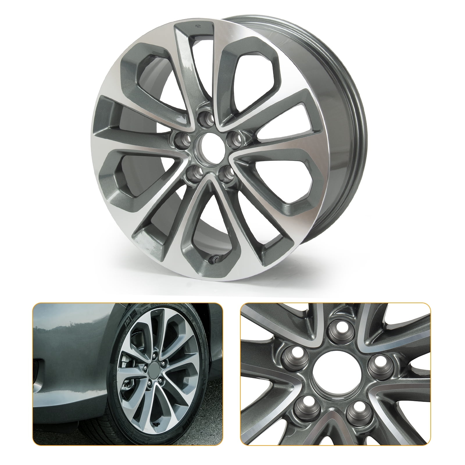 RT119622 専用 Drifz 207B FX 18x8 5x114.3/5x120 +35et Carbon Black Red Racing