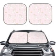 thumbnail image 2 of Wukai Rainboe And Rabbit Car Front Windshield Sun Shade,Sun Visor Shield Block Automotive Interior Protector Blocks UV Rays-Small, 2 of 6