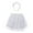 White Lace Apron & Headband, variant on Aspire Kid's Waist Apron and Headband Set, Christmas Maid Costume Cotton Half Apron