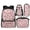 Strawberry Axolotl, variant on HUIACONG 17 Inch Moon Daisy Butterfly School Backpack 4-IN-1 Set for Boys Girls Age 6-10 Lightweight Backpack Detachable Lunch Box Pencil Case Water Bottle Holder