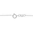 thumbnail image 4 of SuperJeweler 1/4 Carat Lab Grown Diamond Solitaire Necklace In Sterling Silver With Free Chain For Women, 4 of 5