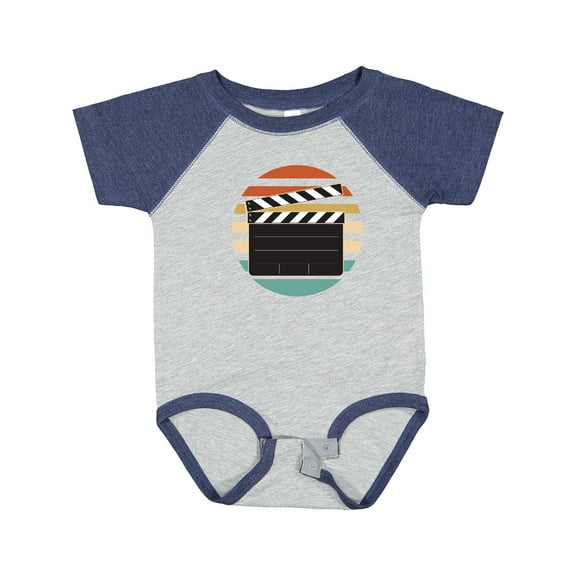 Inktastic Movie Film Clapboard Boys or Girls Baby Bodysuit