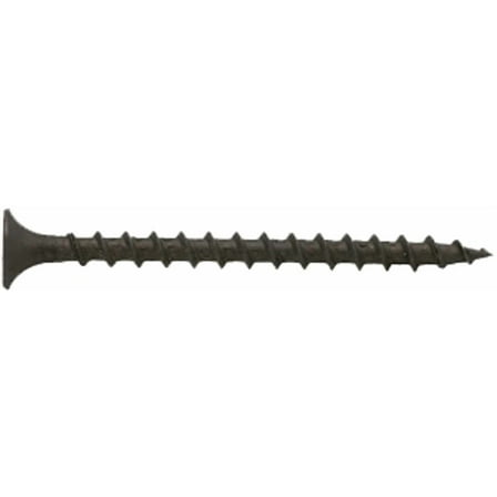 ProFIT 0286174 Screw, #8 Thread, 3 in L, Coarse Thread, Bugle Head, Phillips Drive, Sharp Point, Phosphate
