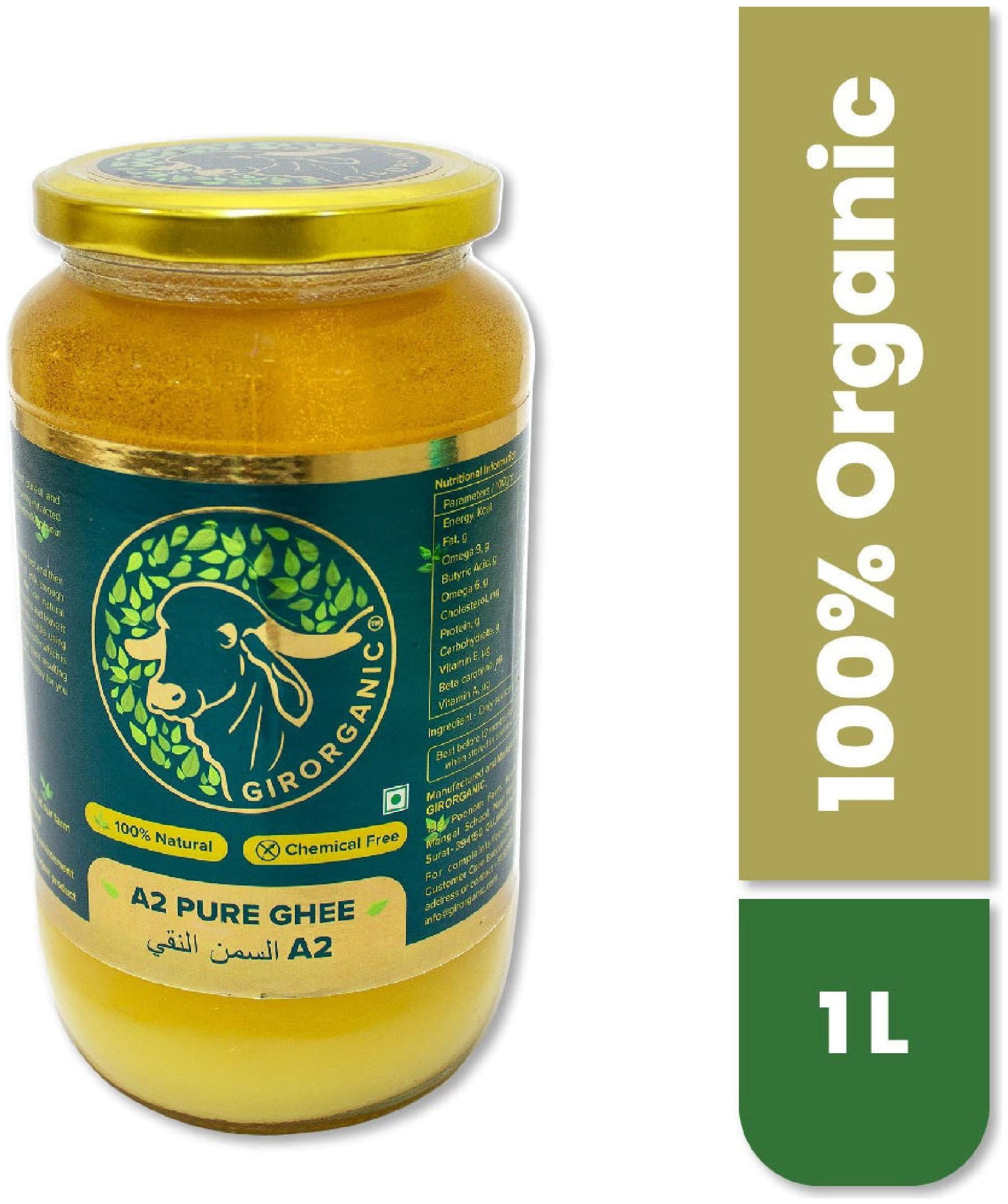 Traditional Farm’s Pure A2 Cow Ghee Natural & Healthy Vedic