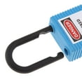 thumbnail image 3 of Candado de seguridad con llave Cola Candado de bloqueo de seguridad, 3 of 8