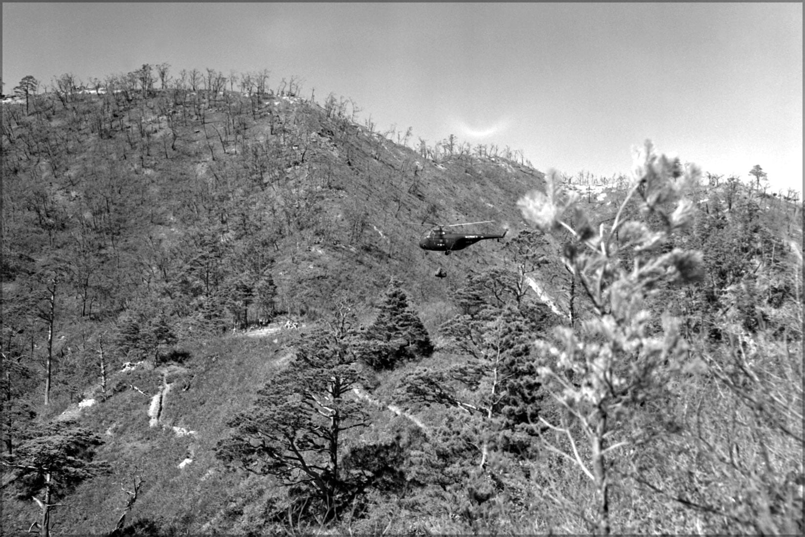 24"x36" Gallery Poster, Sikorsky HRS1 helicopter Battle of the