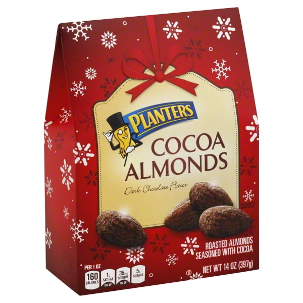 Planters Dark Chocolate Flavor Cocoa Almonds, 14 Oz.