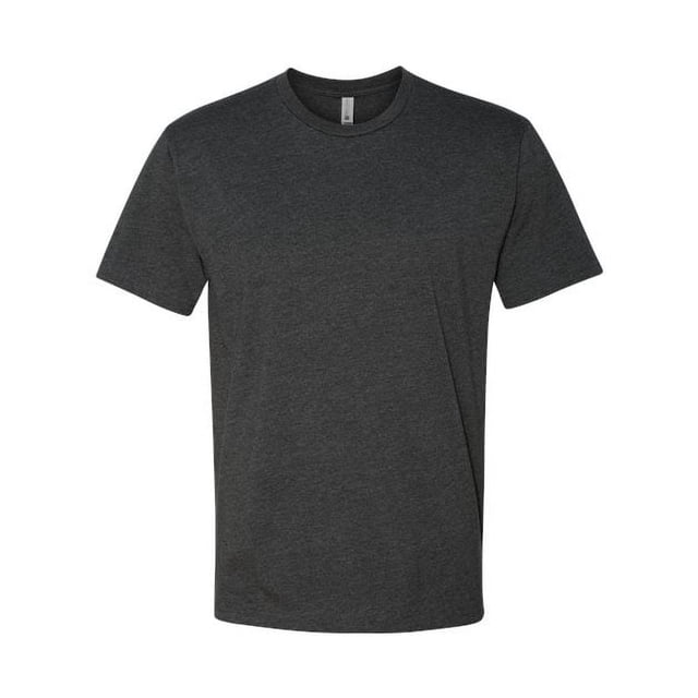 Camiseta de cuello redondo CVC ajustada premium para hombre Ropa de siguiente nivel Carbón 4XL N6210