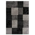 thumbnail image 6 of 2' X 3' Gray and Black Geometric Washable Non Skid Area Rug, 6 of 6
