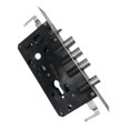 thumbnail image 1 of Cerradura de embutir comercial, cuerpo de cerradura de hierro negro, reemplazo de cerradura, pestillo de cerradura de núcleo para puertas de escaparat, 1 of 8