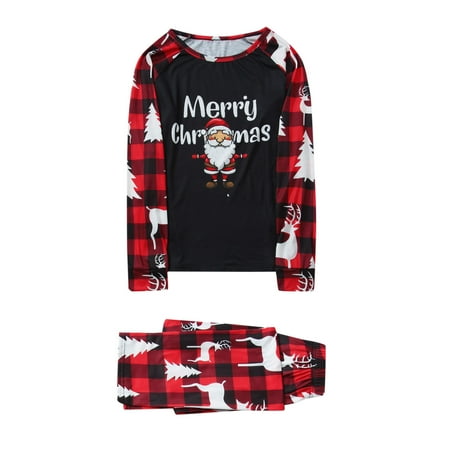 

Randolph Christmas Women Mommy Print Blouse Tops And Pants Xmas Family Clothes Pajamas
