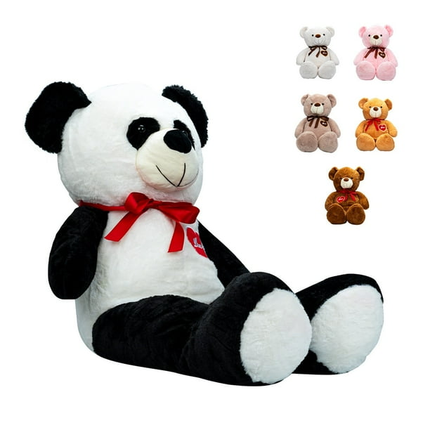Oso De Peluche Teddy Grande Abrazable Corazón 1 Metro