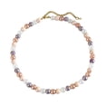 thumbnail image 1 of Collier Ras-du-Cou Perlé Coloré Collier Rond Nacré Collier Bohème Perlé Bijoux pour Femmes Vacances Été Plage Vacances, 1 of 8