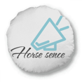thumbnail image 1 of Common Sense Cognitive Understanding Horses Round Throw Pillow Home Decoration Cushion, 1 of 3